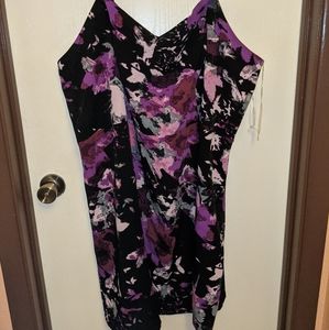 Lane Bryant Floral Dress Size 28 NWT